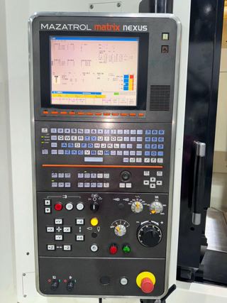 日本马扎克HCN-5000IIL双工位卧加
工作台:500*500，行程:730*730*800
BT40，40把刀，12000转
选配:中心出水，排削机，2013年产-4