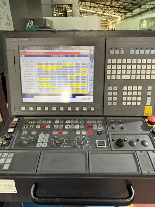 日本拉回2019年大隈OKUMA-Millac 1000VH大型五轴加工中心，最大1.25米加工直径。适合大型模具斜槽、斜孔、军工、航空航天、阀体、流体
行程：1850*1300*1000mm，工作台1.25米直径，40刀库，带雷尼绍RMP60测头，BT50全套BIG刀柄，准新机、使用时间5000小时，五轴全光栅尺，新机精度-7