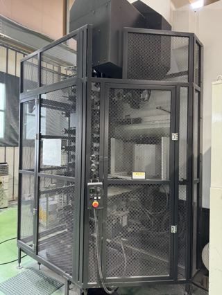 日本拉回2019年大隈OKUMA-Millac 1000VH大型五轴加工中心，最大1.25米加工直径。适合大型模具斜槽、斜孔、军工、航空航天、阀体、流体
行程：1850*1300*1000mm，工作台1.25米直径，40刀库，带雷尼绍RMP60测头，BT50全套BIG刀柄，准新机、使用时间5000小时，五轴全光栅尺，新机精度-6