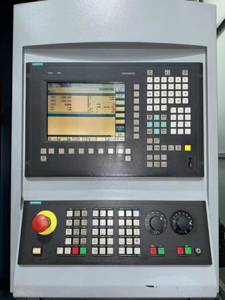 台湾新虎将GT-175V高速龙门加工中心/带刀库，行程1200*720*500工作台1200*720门宽1000门高700/HSK-A63主轴，24000转，西门子系统/三轴THK滚柱线轨，丝杆中空内冷/选配海德汉光栅尺，波龙对刀仪/2014年产/不改铭牌不翻新/在位使用中-7