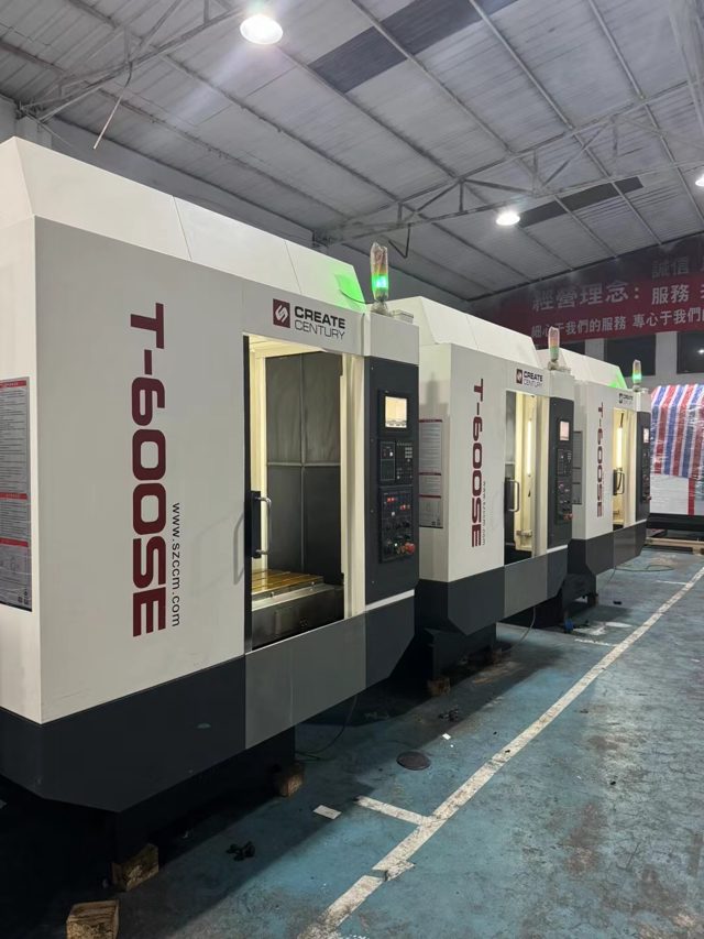 同款3台台群T600SE，三菱M80系统，BT30主轴，21T伺服刀库，主轴24000转，机况完美
