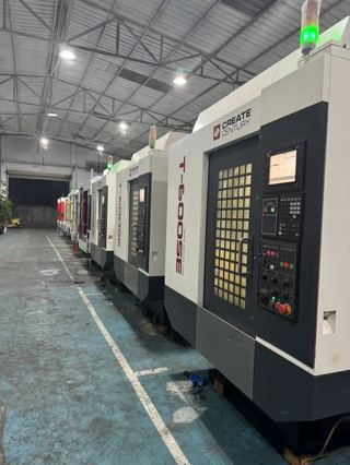 同款3台台群T600SE，三菱M80系统，BT30主轴，21T伺服刀库，主轴24000转，机况完美-3