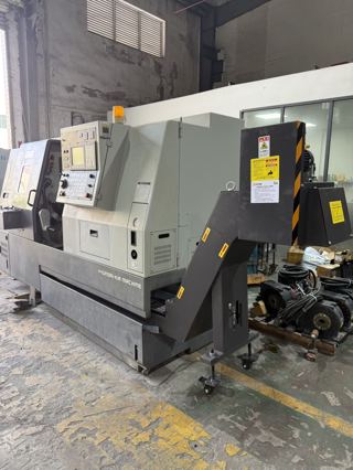 起亚SKT LM21车床，带动力头，带C轴，8寸卡盘主轴，行程230X520-3