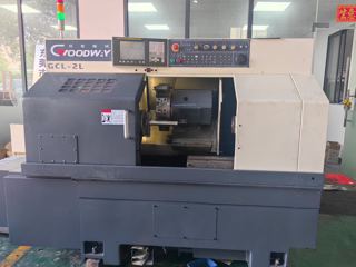 台湾程泰GCL-2L，8寸卡盘，液压尾座，8工位刀塔，加工长度600MM-2