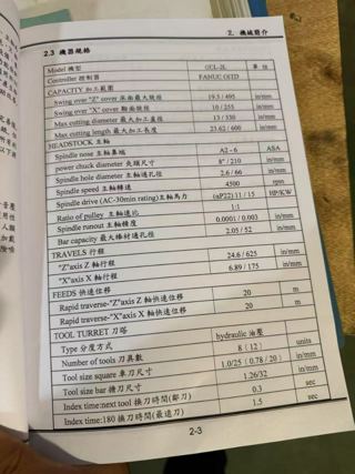 台湾程泰GCL-2L，8寸卡盘，液压尾座，8工位刀塔，加工长度600MM-8