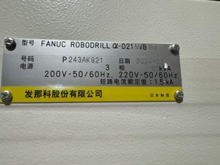 原厂2024年FANUC  D21MiB Plus[色][色][色]24000转，21T刀库，通电时间1000个小时左右，新机一般可遇不可求！只有4台，欲购新机的客户可考虑-8