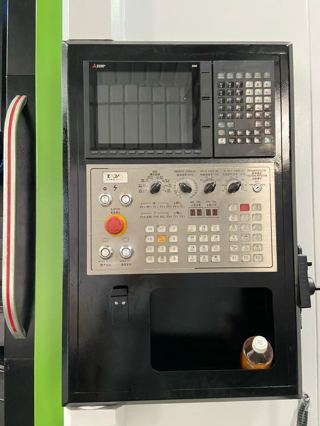 正佑ZYM-1380L两线一硬加工中心，三菱M80系统，台湾罗羿BT50主轴8000转，配备24位刀臂式刀库，X/Y轴50重型滚柱线轨，台正机身，机况精品！-3