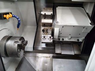 【现货】18年津上M08J-II数控车床
发那科Oi-TF系统｜8寸液压卡盘｜12工位刀塔
主轴最高6000转，整机重量3300kg
自带油雾收集器+自动排屑机
液压单元SHE-105D（1.5kW/4.0MPa）
日系经典机型，状态极佳！-4