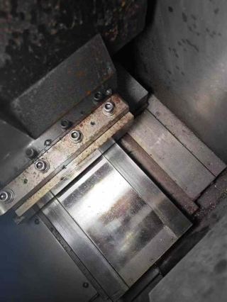 韩国原装斗山PUMA2100MS双主轴车床车铣复合，8寸三千里卡盘，副主轴6寸，带动力头，过棒料65，有效加工长度760，带排屑机，大厂闲置少用-6