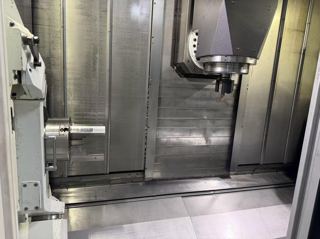 333，大隈 MULTUS U3000 车铣复合
8寸卡盘
系统:OSP-P300SA
最大加工直径：φ650mm；
最大加工长度：标配1000mm
主轴接口JIS A2‑6
主轴转速:5000r/min；
电机功率：22kW（间歇）/15kW（连续）
带B轴（摆动240°），铣削主轴最高12000rpm，车铣一体一次装夹成型
刀库：标配40把刀具
快移速度：
X/Z轴：50m/min；Y/Z副轴：40m/min
出厂时间：2020年10月
适配航空、精密汽配复杂零件-3