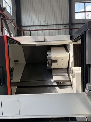 342，同款2️⃣台马扎克QSM300L/1250数控车床
MAZATROL smart系统
12工位刀塔（其中有一台带10寸卡盘）
带尾座，2016年出厂
棒料直径80mm，主轴通孔直径91mm
主轴转速4000rpm，主电机功率26 kW
X/Z轴行程:240×1314mm
最大回转直径720mm
最大车削直径420mm
最大加工长度1282mm-5