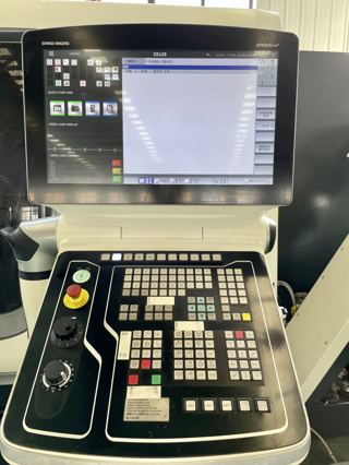 344，德玛吉CTX beta1250车铣复合
2017年电主轴，带Y轴，2支动力头，探头，尾座，排屑机；
最大回转直径700
最大切削直径410
带尾座的最大工件长度(可加工长度）1,300
主轴(标配)ISM 102
内置主轴电机(ISM)带C轴(0.001°) 4,000
刀塔刀座，基于VDI/DIN 69880  12*VDI 40+6 Blocktool
动力刀数量/最高转速12/4,000
刀塔滑座(上刀塔）
X/Y/Z 300/±60/1,300
机床重量7,650kg
配备 SIEMENS 和ShopTurn 3G数控系统的 CELOS：21.5" ERGOlineControl 多点触控面板-3