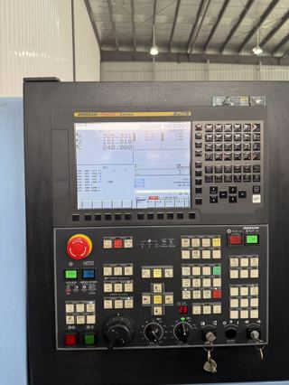 346，韩国斗山LYNX235MII车铣复合，同款2⃣️台
XZ行程：370*735mm，选配6000转
10寸卡盘、12工位，带一个动力头
最大车削直径：435mm
最大车削长度：650mm
主轴通孔：72mm
发那科Series Plus系统，2021年出厂-2