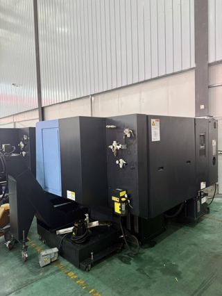 346，韩国斗山LYNX235MII车铣复合，同款2⃣️台
XZ行程：370*735mm，选配6000转
10寸卡盘、12工位，带一个动力头
最大车削直径：435mm
最大车削长度：650mm
主轴通孔：72mm
发那科Series Plus系统，2021年出厂-7